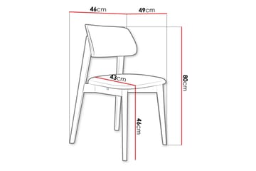Ferrara Spisestol - Grønn/Beige - Møbler - Stoler - Spisestuestoler & kjøkkenstoler