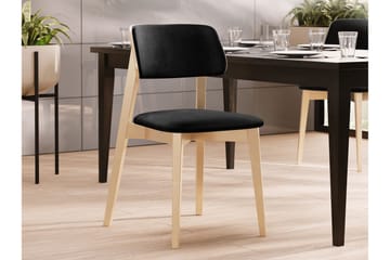 Ferrara Spisestol - Svart/Beige - Møbler - Stoler - Spisestuestoler & kjøkkenstoler