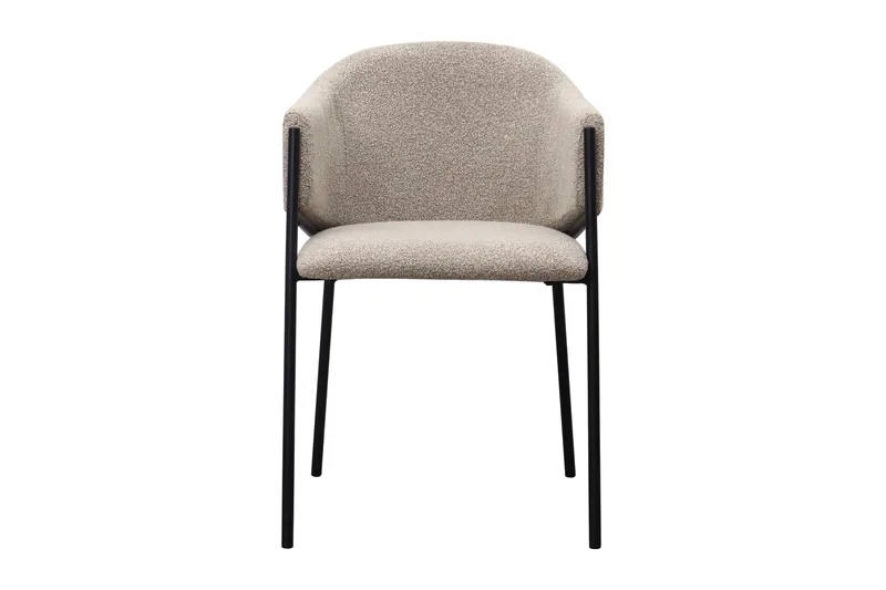 Filip Spisestol - Taupe Bouclé - Møbler - Stoler - Spisestuestoler & kjøkkenstoler