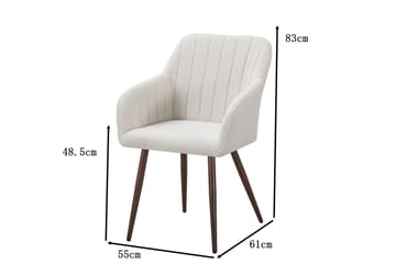 Filippa spisestol - Hvit - Møbler - Stoler - Spisestuestoler & kjøkkenstoler