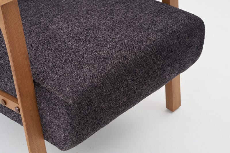 Finegard Lenestol - Antrasitt - Møbler - Stoler - Lenestoler