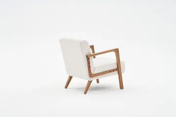 Finegard Lenestol - Krem - Møbler - Stoler - Lenestoler