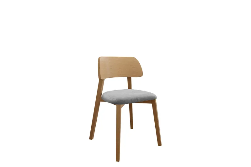 Flannery Spisestol, Lys grå/Beige