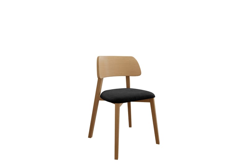 Flannery Spisestol, Svart/Beige