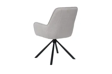 Flaurent Karmstol - Hvit - Møbler - Stoler - Spisestuestoler & kjøkkenstoler