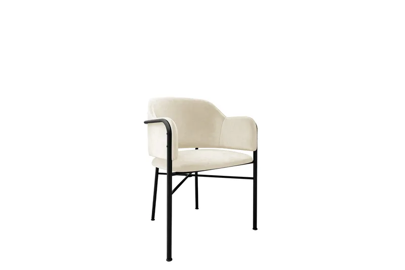 Floden Armlenestol, Beige/Svart