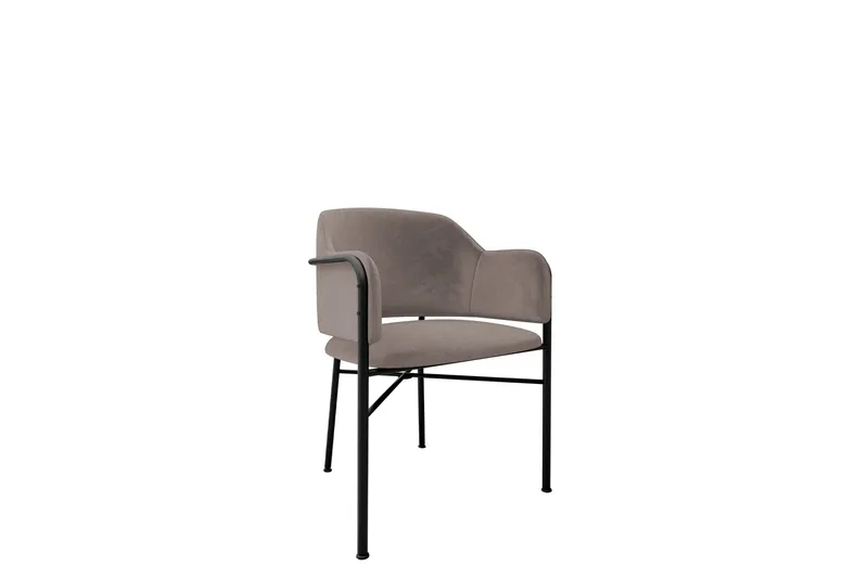 Floden Armlenestol, Grå/Svart