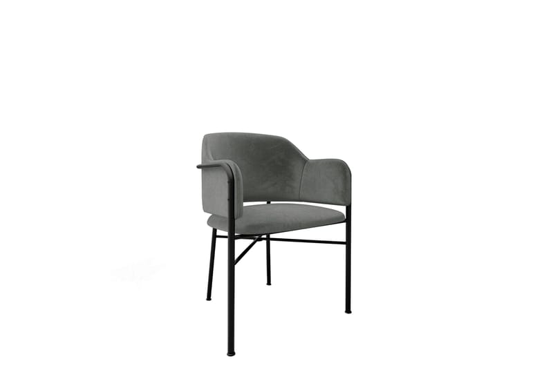 Floden Armlenestol, Grå/Svart