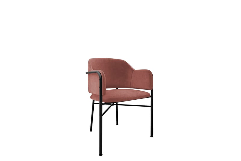 Floden Armlenestol, Rosa/Svart