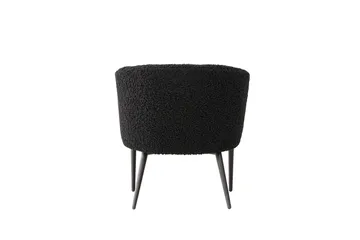 Fluffy Lenestol - Svart - Møbler - Stoler - Lenestoler
