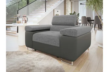 Gabina Lenestol - Beige/Grå - Møbler - Stoler - Lenestoler