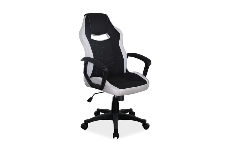 Gamingstol Svart, Ljusgrå