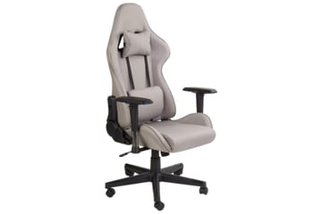 Gamingstol Warrior Beige/svart - Beige/svart - Møbler - Stoler - Gamingstol