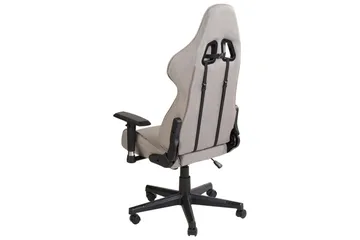 Gamingstol Warrior Beige/svart - Beige/svart - Møbler - Stoler - Gamingstol