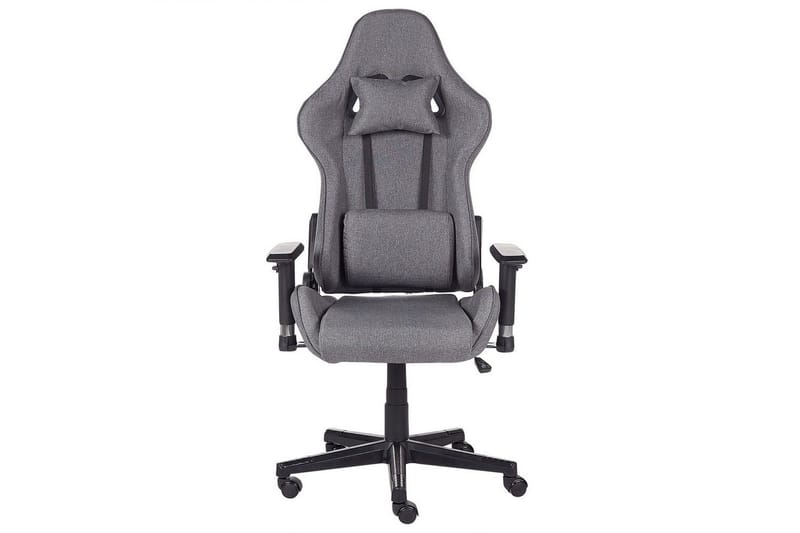 Gamingstol Warrior Grå/svart - Grå/svart - Møbler - Stoler - Gamingstol