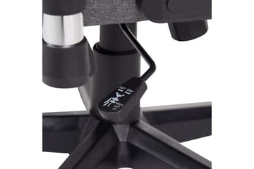 Gamingstol Warrior Grå/svart - Grå/svart - Møbler - Stoler - Gamingstol