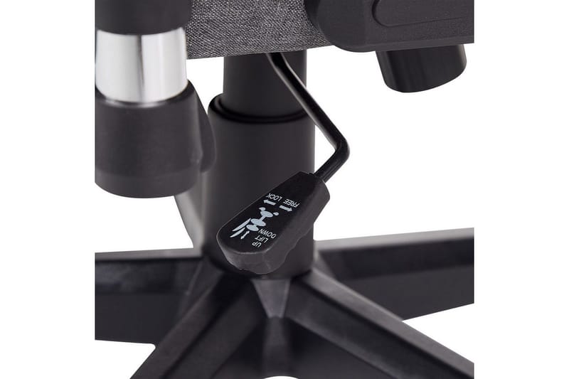 Gamingstol Warrior Grå/svart - Grå/svart - Møbler - Stoler - Gamingstol