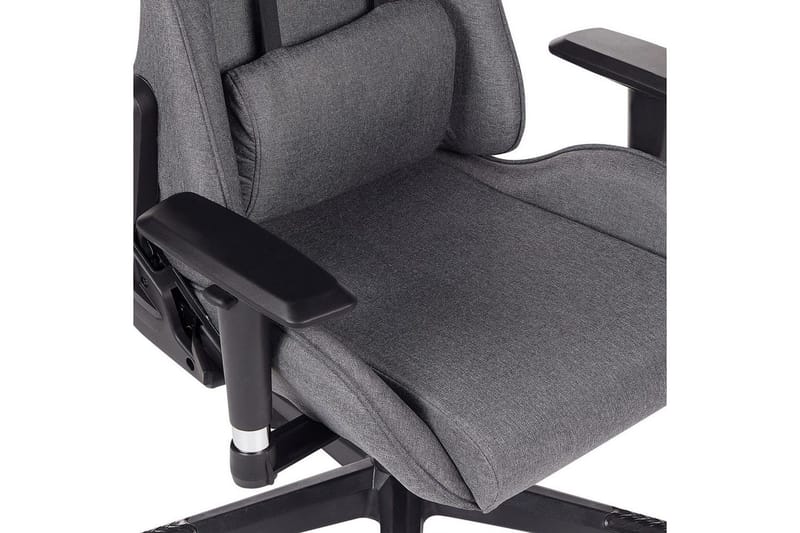 Gamingstol Warrior Grå/svart - Grå/svart - Møbler - Stoler - Gamingstol