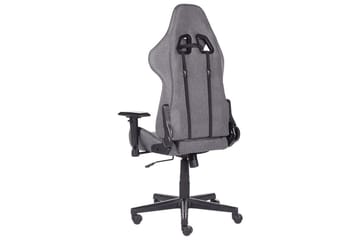 Gamingstol Warrior Grå/svart - Grå/svart - Møbler - Stoler - Gamingstol