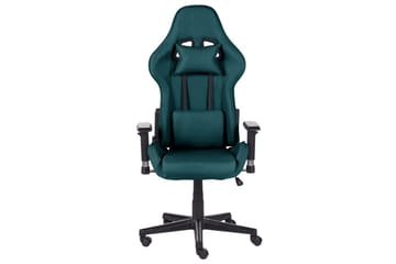 Gamingstol Warrior Grønn/svart - Grønn/svart - Møbler - Stoler - Gamingstol