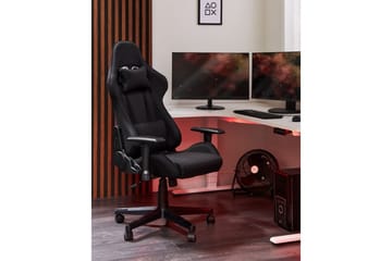 Gamingstol Warrior Svart - Svart - Møbler - Stoler - Gamingstol