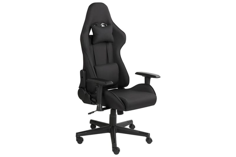 Gamingstol Warrior Svart - Svart - Møbler - Stoler - Gamingstol
