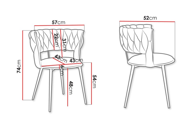Garrick Armstol - Beige - Møbler - Stoler - Spisestuestoler & kjøkkenstoler