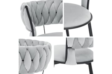 Garrick Armstol - Grå - Møbler - Stoler - Spisestuestoler & kjøkkenstoler