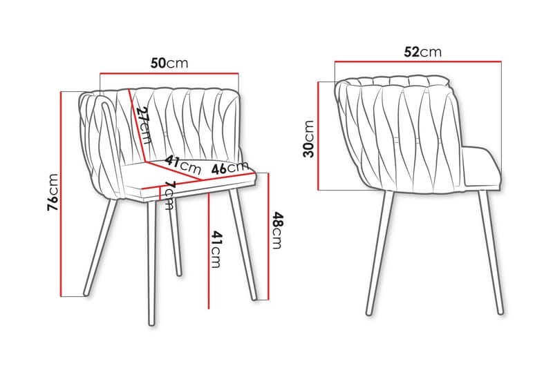 Garrick Armstol - Svart - Møbler - Stoler - Spisestuestoler & kjøkkenstoler