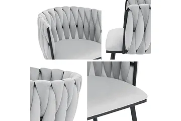 Garrick Armstol - Svart - Møbler - Stoler - Spisestuestoler & kjøkkenstoler