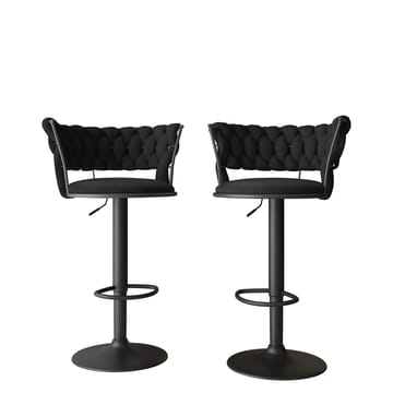 Garrick Barstol 76 cm 2-pakning - Svart - Møbler - Stoler - Barstol