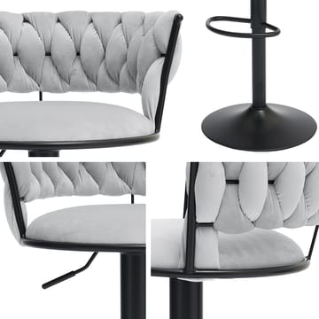 Garrick Barstol 76 cm 2-pakning - Svart - Møbler - Stoler - Barstol