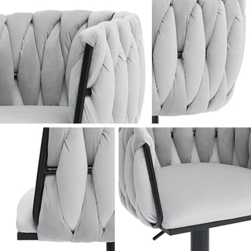 Garrick Barstol 85 cm 2-pakning - Svart - Møbler - Stoler - Barstol