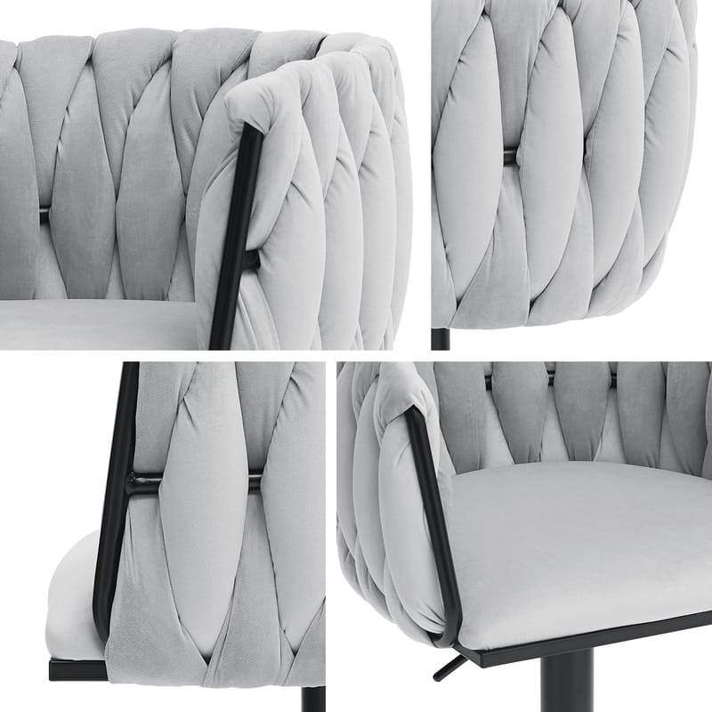 Garrick Barstol 85 cm 2-pakning - Svart - Møbler - Stoler - Barstol