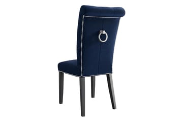 Garvin Spisestol - Blå/Svart - Møbler - Stoler - Spisestuestoler & kjøkkenstoler