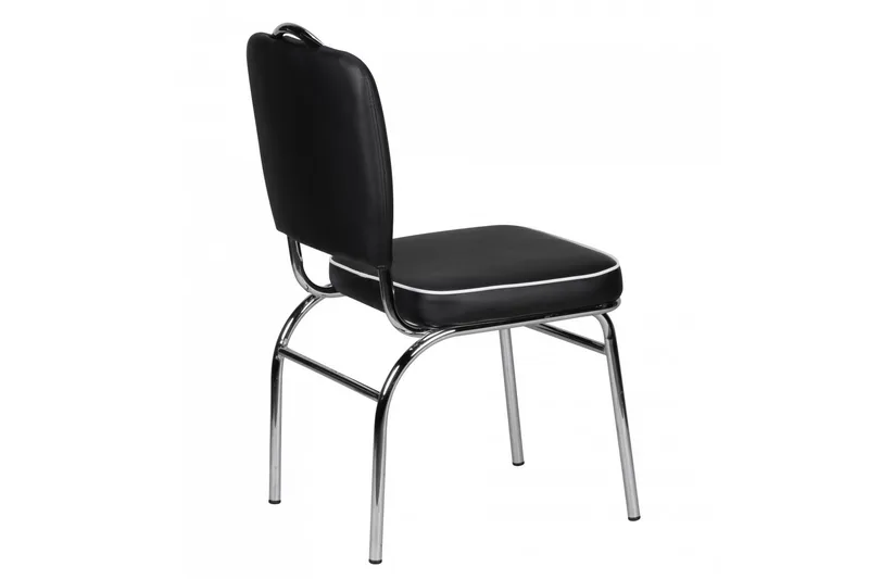 Gomti Krakk - Svart/Hvit - Møbler - Stoler - Spisestuestoler & kjøkkenstoler