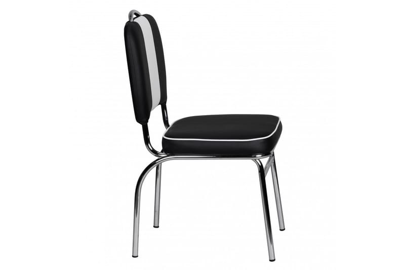 Gomti Krakk - Svart/Hvit - Møbler - Stoler - Spisestuestoler & kjøkkenstoler