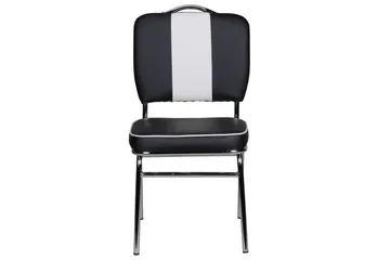 Gomti Krakk - Svart/Hvit - Møbler - Stoler - Spisestuestoler & kjøkkenstoler