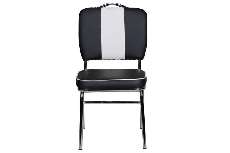 Gomti Krakk - Svart/Hvit - Møbler - Stoler - Spisestuestoler & kjøkkenstoler