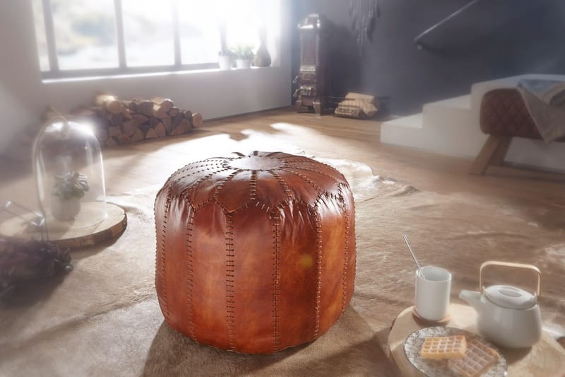 Gotam Krakk - Brun - Møbler - Stoler - Krakk - Puff