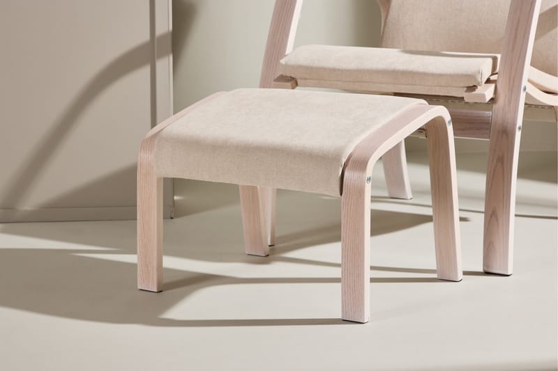 Grötö Lenestol - Lysegrå - Møbler - Stoler - Lenestoler