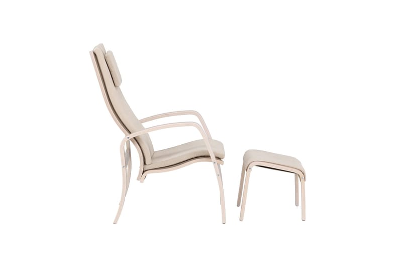 Grötö Lenestol - Lysegrå - Møbler - Stoler - Lenestoler