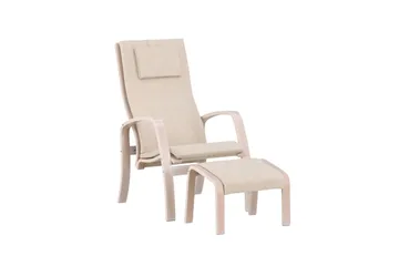 Grötö Lenestol - Lysegrå - Møbler - Stoler - Lenestoler