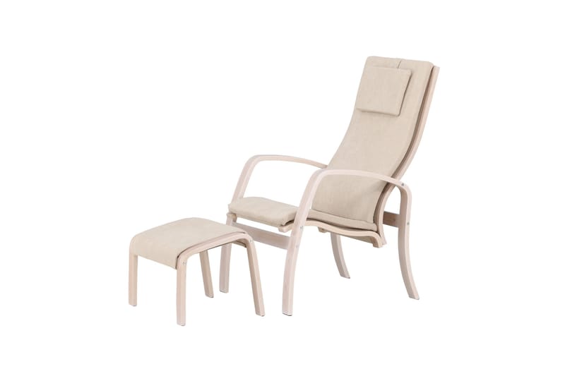 Grötö Lenestol - Lysegrå - Møbler - Stoler - Lenestoler