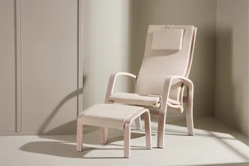 Grötö Lenestol - Lysegrå - Møbler - Stoler - Lenestoler