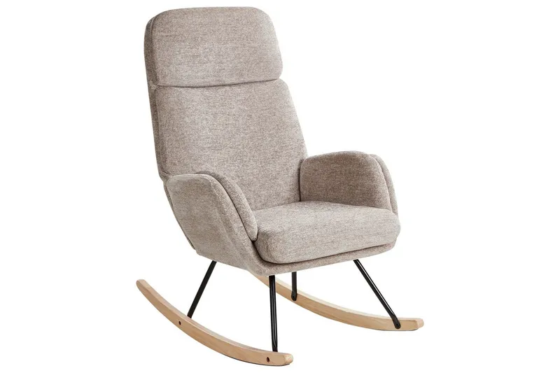 Gungfåtöljer Beige, Brun, Svart