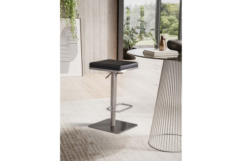 Gungi Barstol 82 cm - Sølv - Møbler - Stoler - Barstol