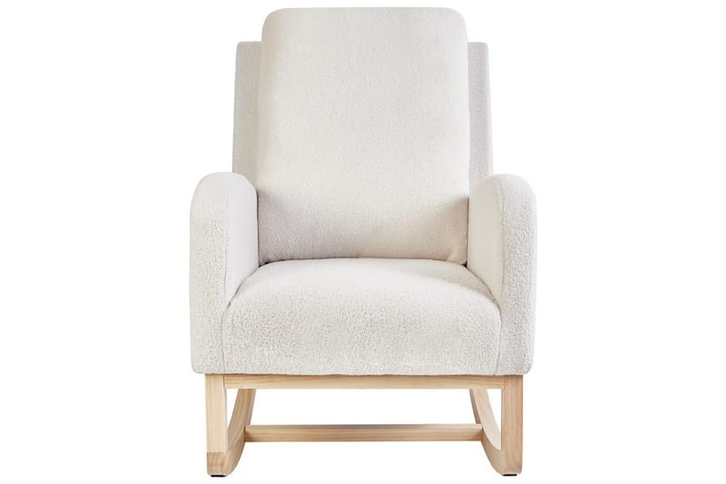 Gyngestol Alsta - Hvit, brun - Møbler - Stoler - Lenestoler