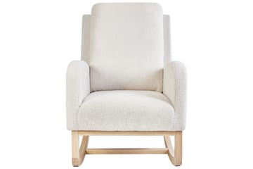 Gyngestol Alsta - Hvit, brun - Møbler - Stoler - Lenestoler