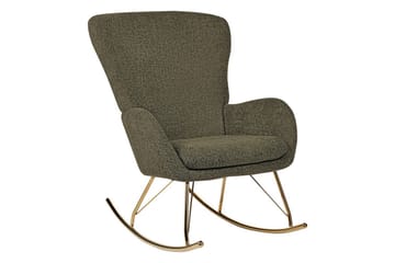 Gyngestol Anaset - Grønn, gull, Grønt, gull - Møbler - Stoler - Lenestoler